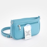 Сумка Саломея 339 фактурный морская волна