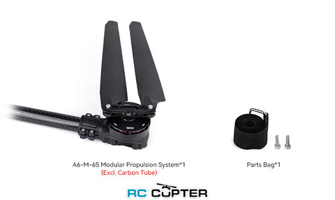 Набор ВМГ T-Motor A6-M-6S (A6-M KV280 1шт, ESC 6S FOC 50A 1шт, MF2311P-M 1шт) тяга 2-6кг, МВМ 8-15 кг