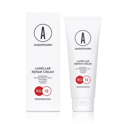 ANGIOPHARM ЛАМЕЛЛЯРНЫЙ ВОССТАНАВЛИВАЮЩИЙ КРЕМ, 75 МЛ | LAMELLAR REPAIR CREAM