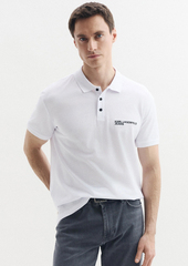 Поло KARL LAGERFELD JEANS Regular Pique Polo
