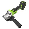 Угловая шлифовальная машина акк. Greenworks AG590, 24V, б/щет, 125 мм, 8500 об/мин, Anti-Kickback, 1х5Ач, быстрое ЗУ, кор (3201007CUG) — фото 11