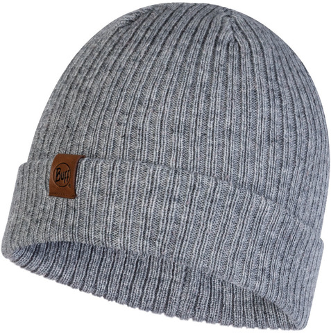 Картинка шапка вязаная Buff Hat Knitted Kort Light Grey - 1