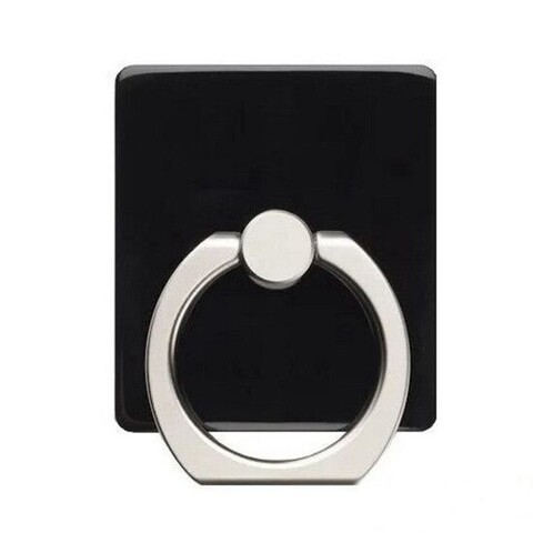 Держатель с кольцом iRing металл квадрат для телефонов (Черный)