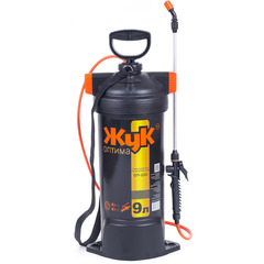 Опрыскиватель Жук Оптима ОП-220 9л, стеклопластик, нетелескопический брандспойт, 215651