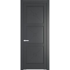 Межкомнатная дверь эмаль Profil Doors 1.4.1PM графит глухая