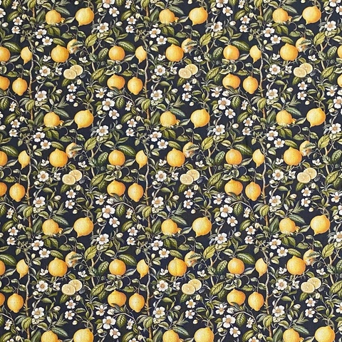 ЛИМОНЫ, 100% хлопок, ширина 110 см