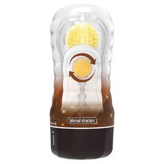 Прозрачный текстурированный мастурбатор Vacuum Cup Masturbator Stellar - 