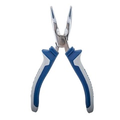 Длинногубцы КОБАЛЬТ изогнутые 160 мм, (1 шт.) подвес (Арт. 647-178)