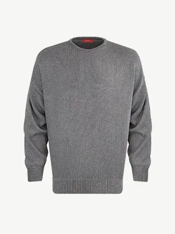 Джемпер оверсайз из шелка