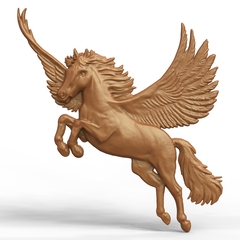 Силиконовый молд № 492 Пегас левый