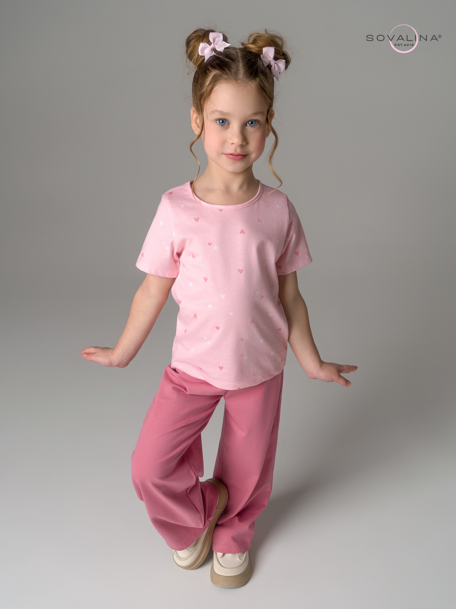 Костюм Лето розовое конфетти-роза