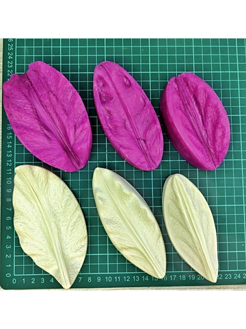 Молды пластиковые+Вайнеры силиконовые лепестки лилии волна 3шт