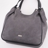 Сумка Саломея 284 македония серый + черный