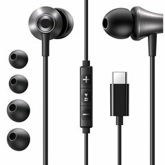 Проводные наушники  UGREEN EP105 (35754) In-Ear Earphones Type-C, черный