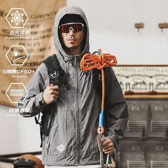 Cтильная мужская куртка с УФ-защитой UPF50+