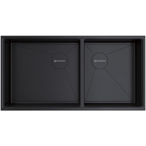 Omoikiri 85-2-LB-U/IF-GB Side