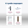 Aquanet 254695 Тумба с раковиной Nova Lite 60 2 ящ. цв. дуб рустикальный (254695)