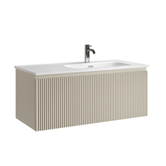 Sancos SNR1.0100RCE Тумба подвесная SANCOS Snob R 1.0 995х445х406, c одним ящиком оснащенным доводчиками, Beige Soft , арт.SNR1.0100RCE фото