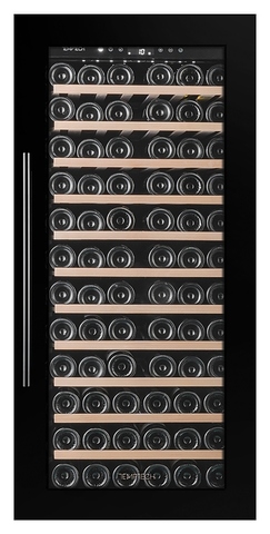 Винный шкаф Temptech Oslo OZ124SB монотемпературный черный