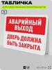 Табличка для обеспечения безопасности 