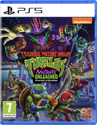 Teenage Mutant Ninja Turtles: Mutants Unleashed (диск для PS5, полностью на английском языке)