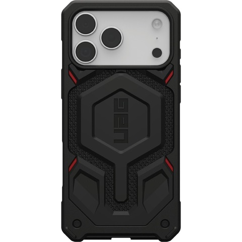 Чехол Uag Monarch Pro Case для iPhone 17 Pro Max, Черный | Kevlar Black