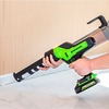 Пистолет для герметиков аккумуляторный Greenworks Арт. 3501707, 24V, 310 мл, без АКБ и ЗУ — фото 13