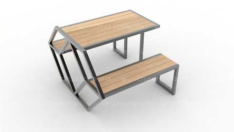 Скамейка со столом SCAM0260