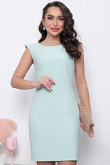 Платье футляр "Основной инстинкт" (нежная мята) П5700 LT Collection