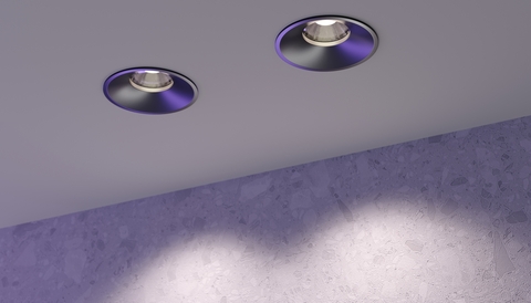 Встраиваемый светодиодный светильник Maytoni Round DL058-12W4K-B