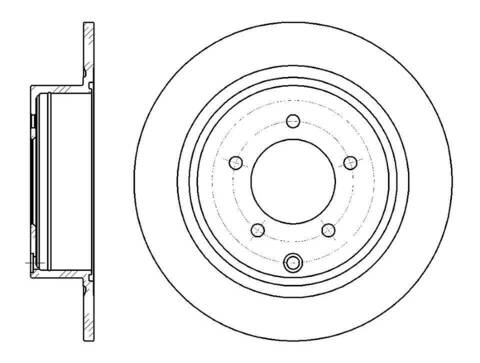 Диск тормозной G-brake  GR-01844