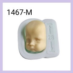1467-М Молд силиконовый лицо детское 