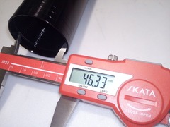 Внешний стакан пера вилки для Yamaha YZF R6 2008-2014 г.в., black