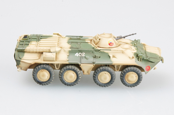 Модель Бронетранспортёр Советский БТР-80 масштаб 1:72