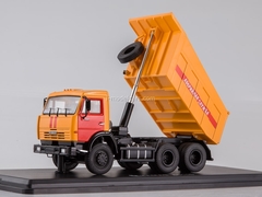 KAMAZ-65115 tipper Emergency service yellow-red 1:43 Start Scale Models (SSM)