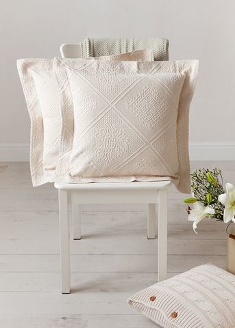 Наволочка декоративная 47х47 Luxberry Alice экрю