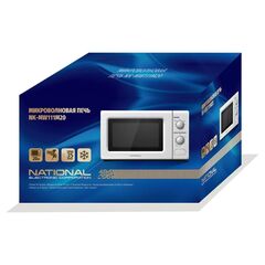 Микроволновая печь National, NK-MW111M20, 20 л, 700 Вт, механ, белая
