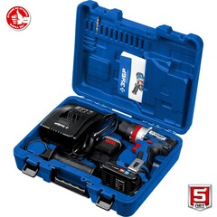 ЗУБР Т7, 20 В, 70 Н·м, 2 АКБ (2 А·ч), бесщеточная ударная дрель-шуруповерт, кейс, Профессионал (DBS-201-22)