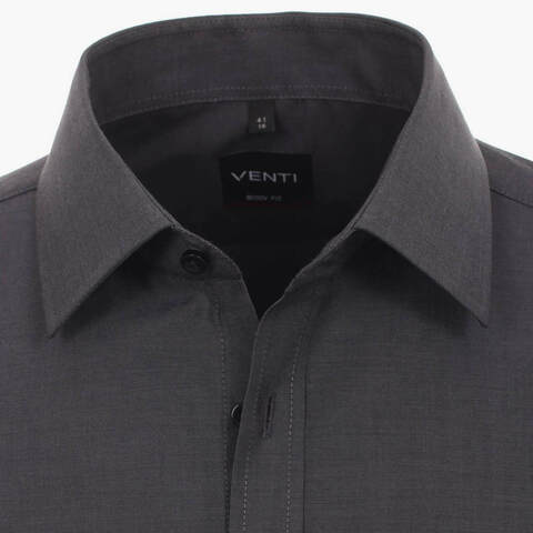 Сорочка мужская Venti Body Fit 001420-706 цвет Антрацит