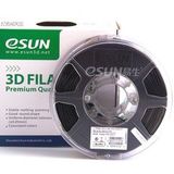 Катушка PLA+ Пластика ESUN 1.75 Мм 1кг., Черная (PLA175B1)
