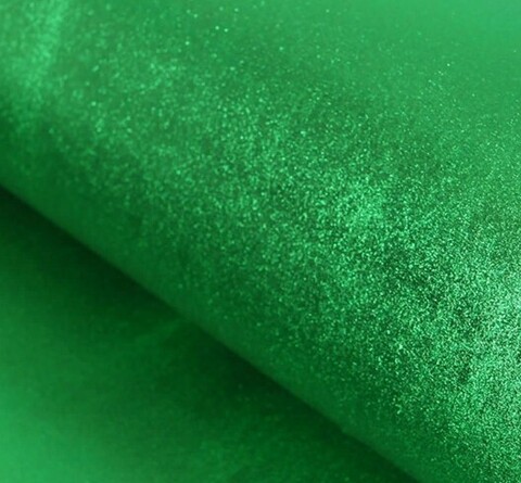 Фоамиран металлик Зеленый. Толщина 2,0мм. Лист 60х70см.