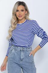 Тельняшка Морская душа (бело-синяя) Б12117 LT Collection