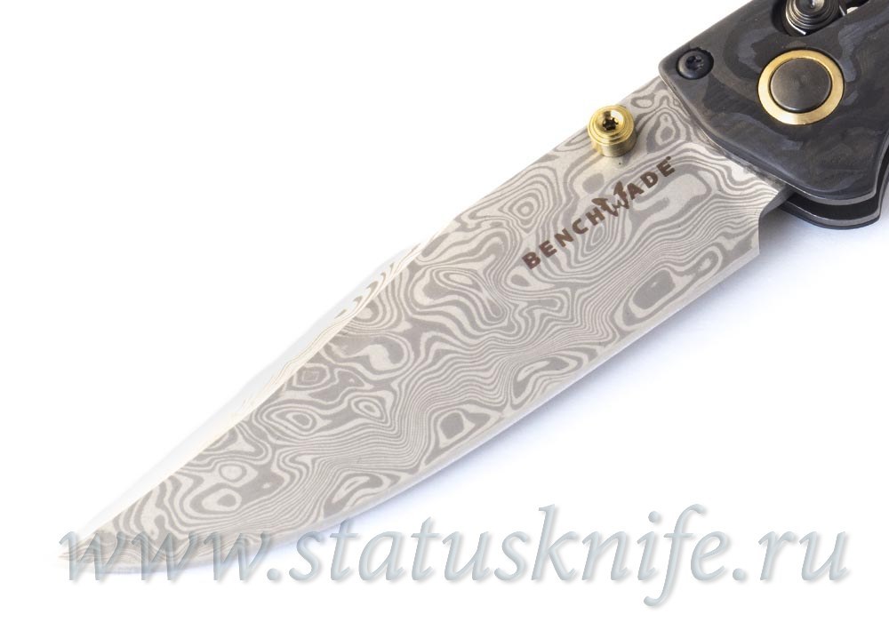 Нож Benchmade 15085-201 Mini Crooked River Damasteel