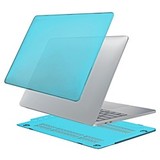 Чехол Hardshell Case Marble для Macbook Pro 13.3" (2016-2020); Pro 13.3" М1 (2020) и Pro 13.3" М2 (2022) (A1706; A1708; A1989; A2159; A2251; A2289; А2338) (Голубой прозрачный)