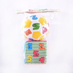 Мягкий кубик+ мяч