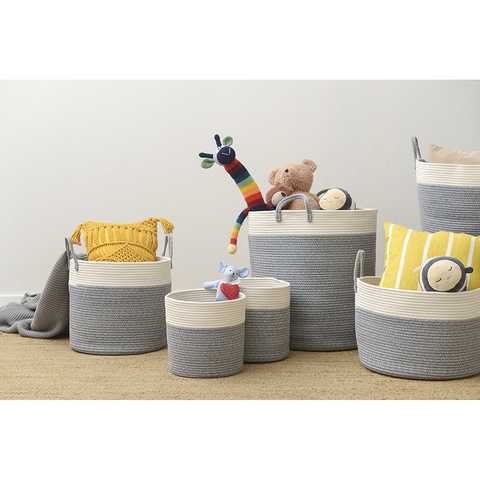 Кашпо Bergenson Bjorn Gerd 30х29см светло-серое