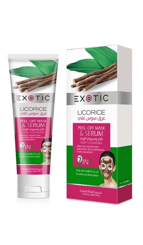 Exotic EX-03 Маска-пленка для лица с сывороткой  (I Licorice)  100 ml