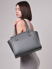 30690 хром Сумка кожаная Azaro