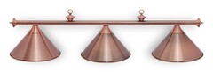 Светильник Fortuna Marseille Red Bronze 3 плафона