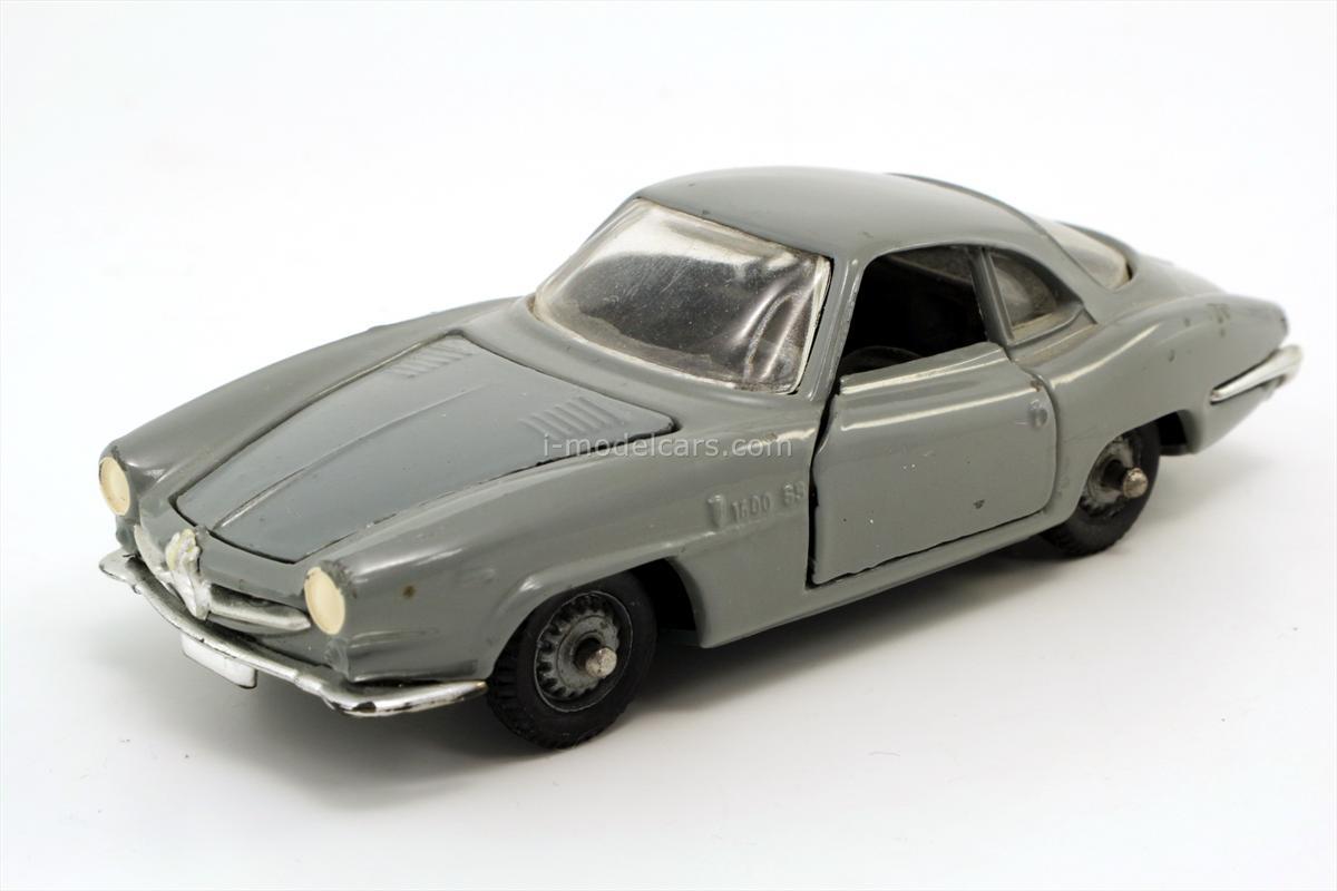 Alfa Romeo Giulia SS (Sprint Speciale) #506 gray USSR remake 1:43